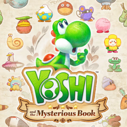 Yoshi and the Mysterious Book box art